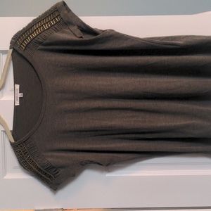 Embellished Shoulder Tee